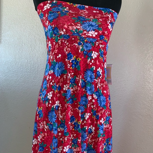 XXS Lularoe Maxi Skirt Dress Summer Floral - Picture 1 of 7